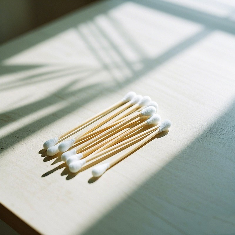 Bamboo Cotton Swabs